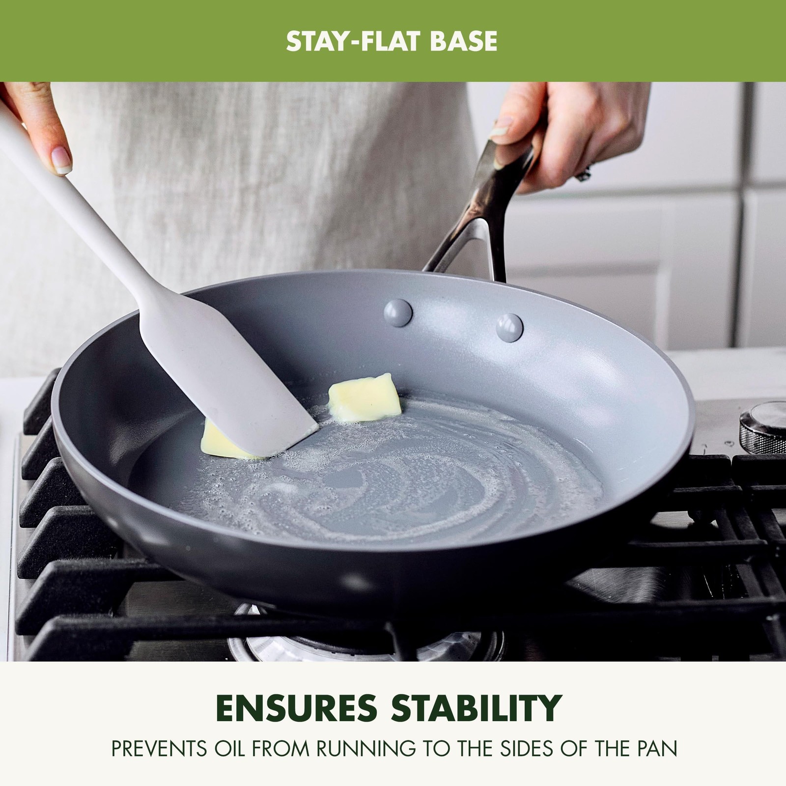 GreenPan Valencia Pro Ceramic Nonstick 11 Piece 11 Cookware Set, Gray