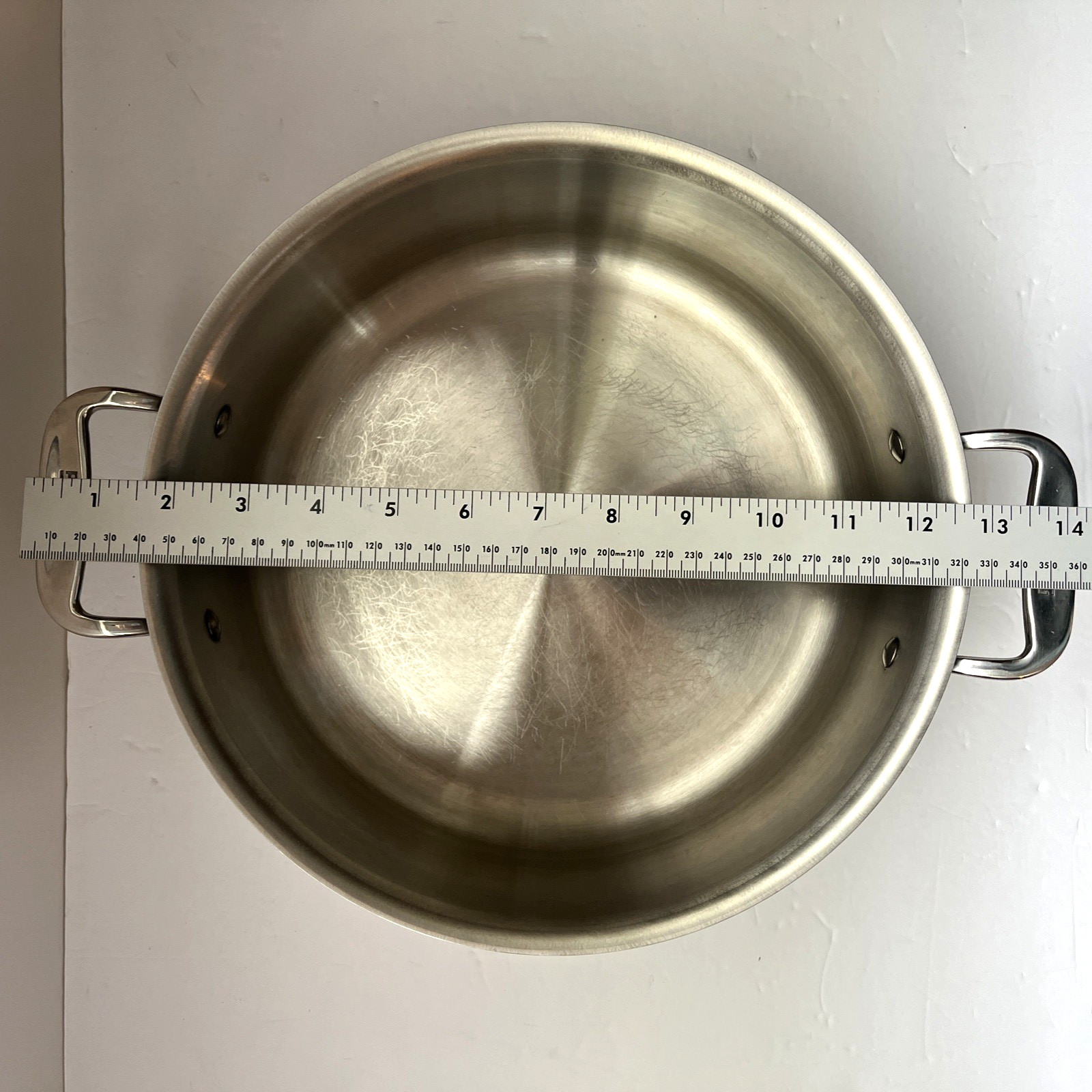 All-Clad Stainless Steel 6 QT. Stockpot w/ Lid Handcrafted in USA