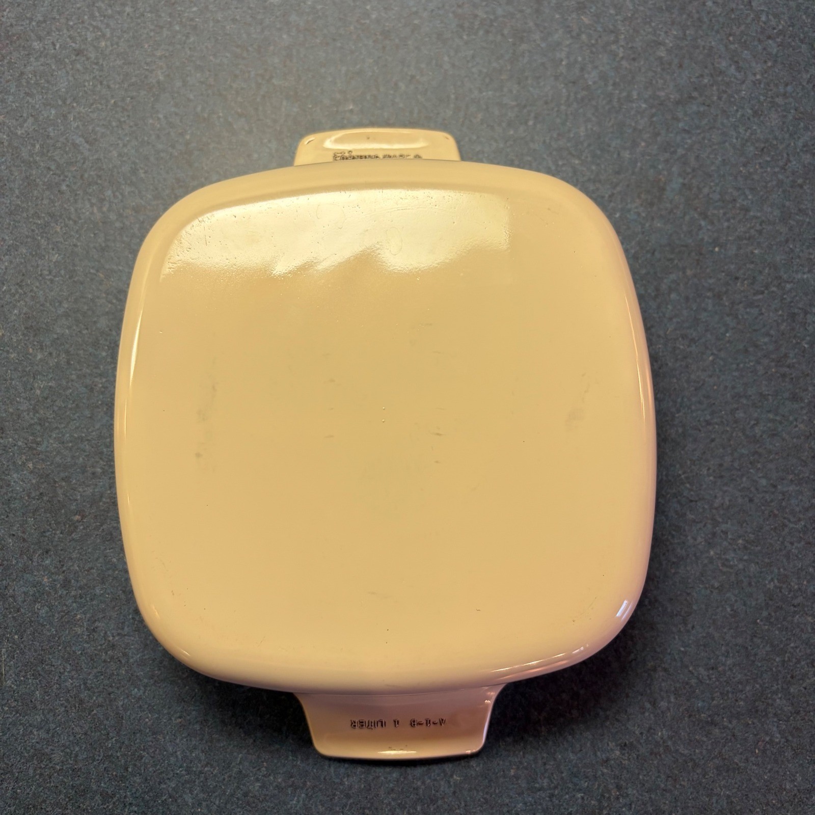 Corning Ware Abundance Fruit A-1-B 1 Liter Square Casserole Dish Vintage No Lid