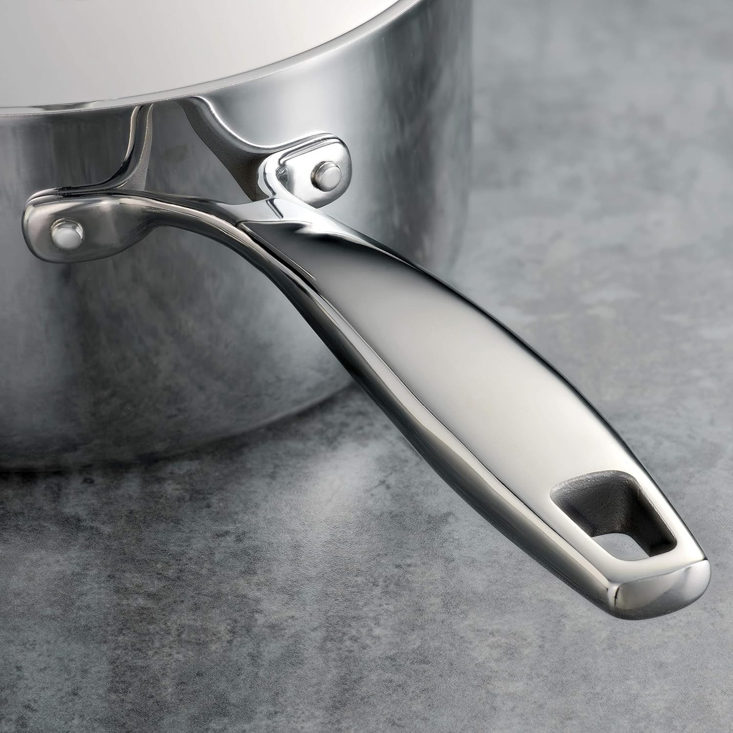 Tri-Ply 3-Qt Sauté Pan, Stainless Steel*^-