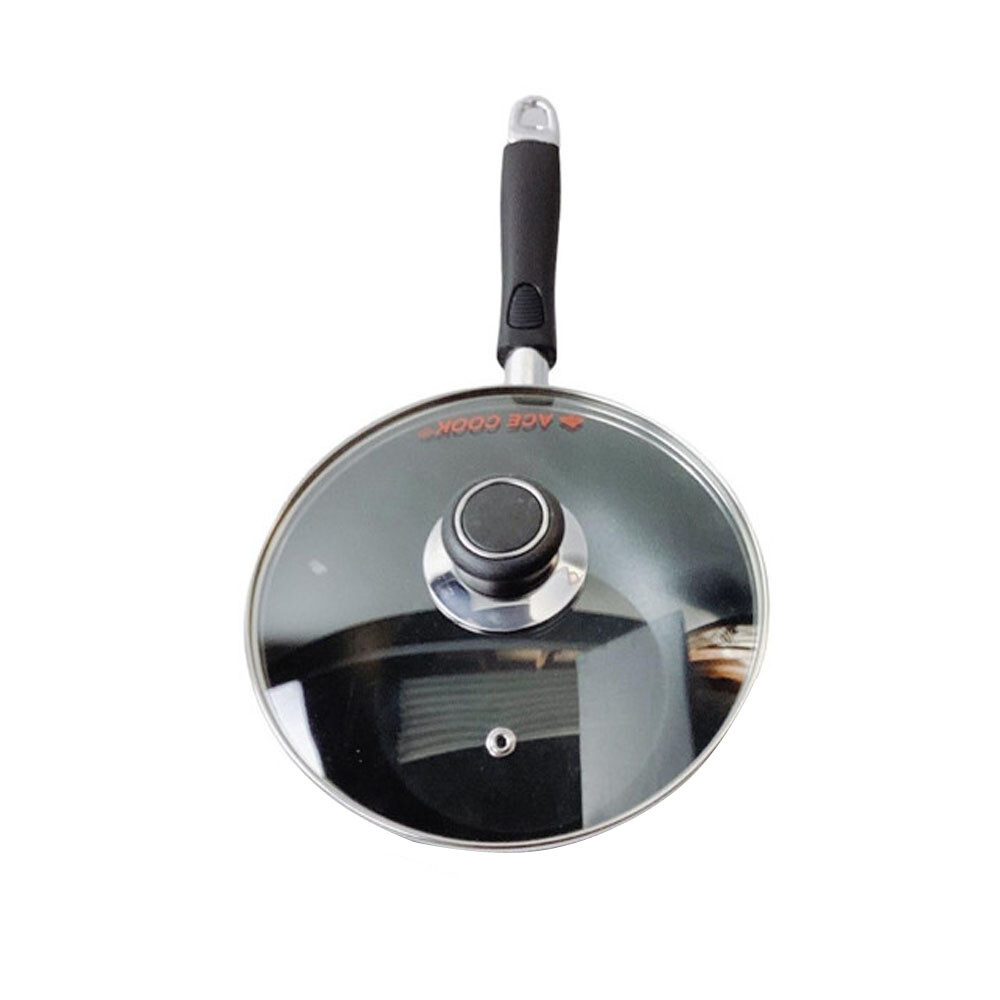 8″ (20CM) Non-Stick Coating Wok Frying Pan With Lid Cooking Pot Cookware Kitchen