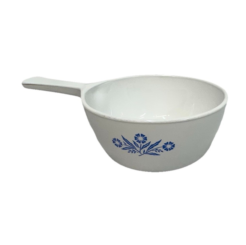 Corning Ware Saucepan Cornflower P82B Vintage 1970 Range Oven Microwave Safe