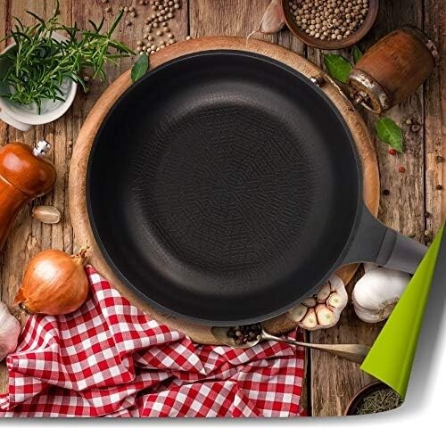 5 Frypans QUEENSENSE- PTFE Coating Non Stick Made in Korea 9, 10, 11, 12, 13 in
