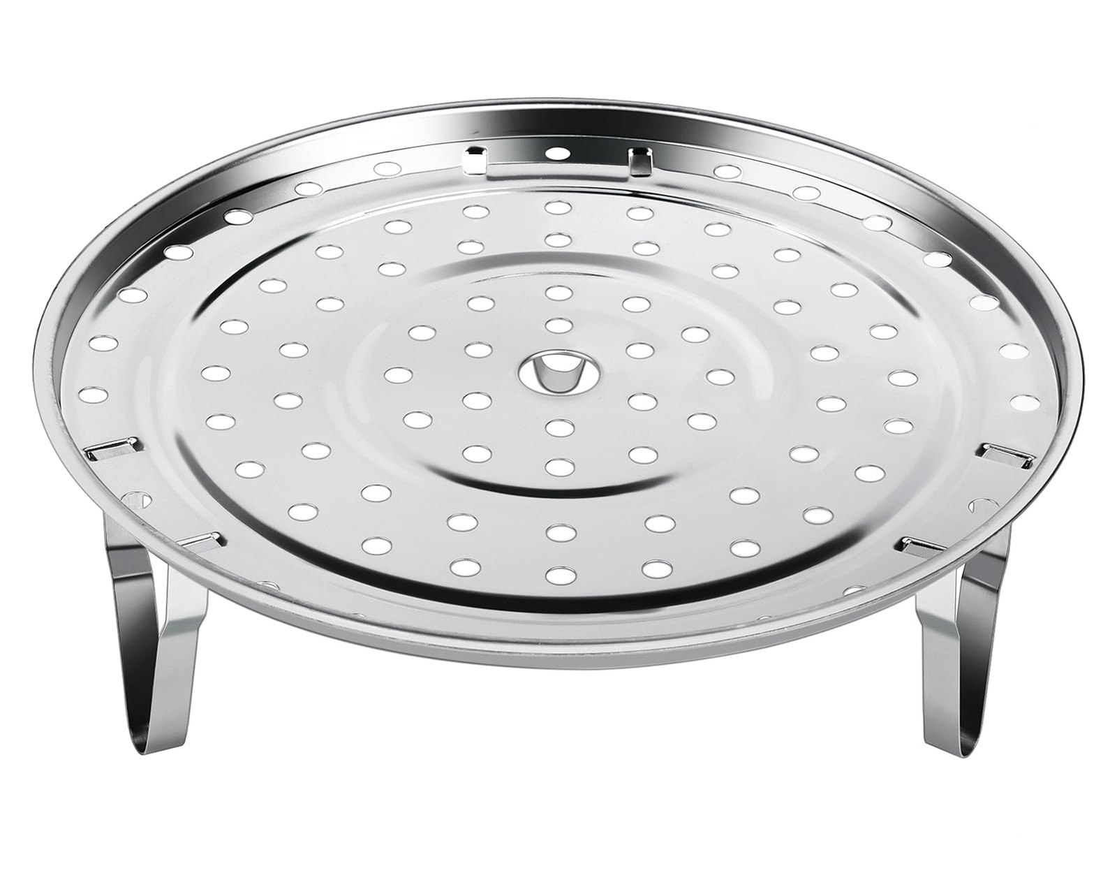 Stainless Steel Steam Basket, 22cm, For Instant Pot, Durable Rack, Silver