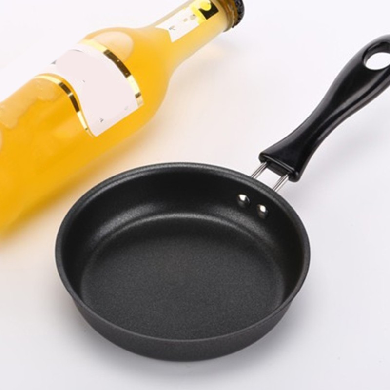 Double Mini Eggs Pans 12cm Nonstick Coated Induction Compatible Cooking Utensils