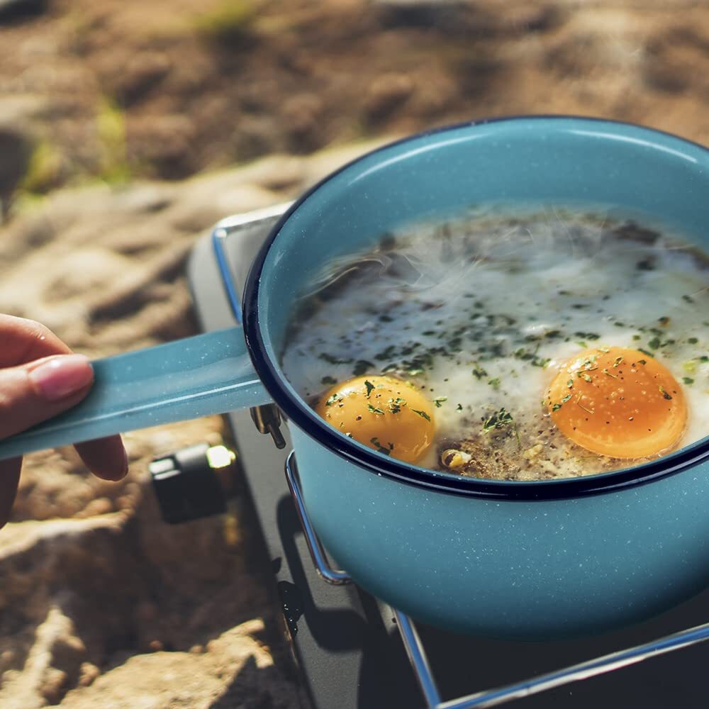 Granite Ware Saucepan, 2 Qt – Turquoise Blue