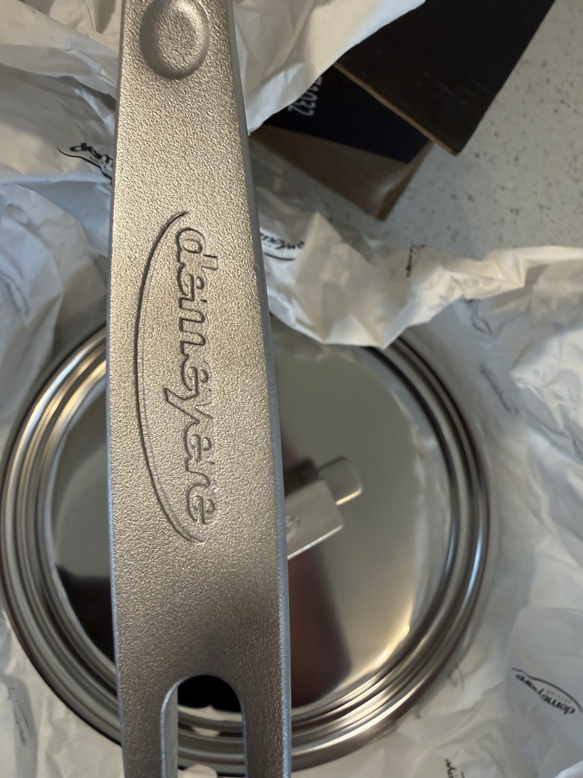 Demeyere Industry 5 Sauce Pan 22cm & Low Saute Pan 24cm w/ Lids Set