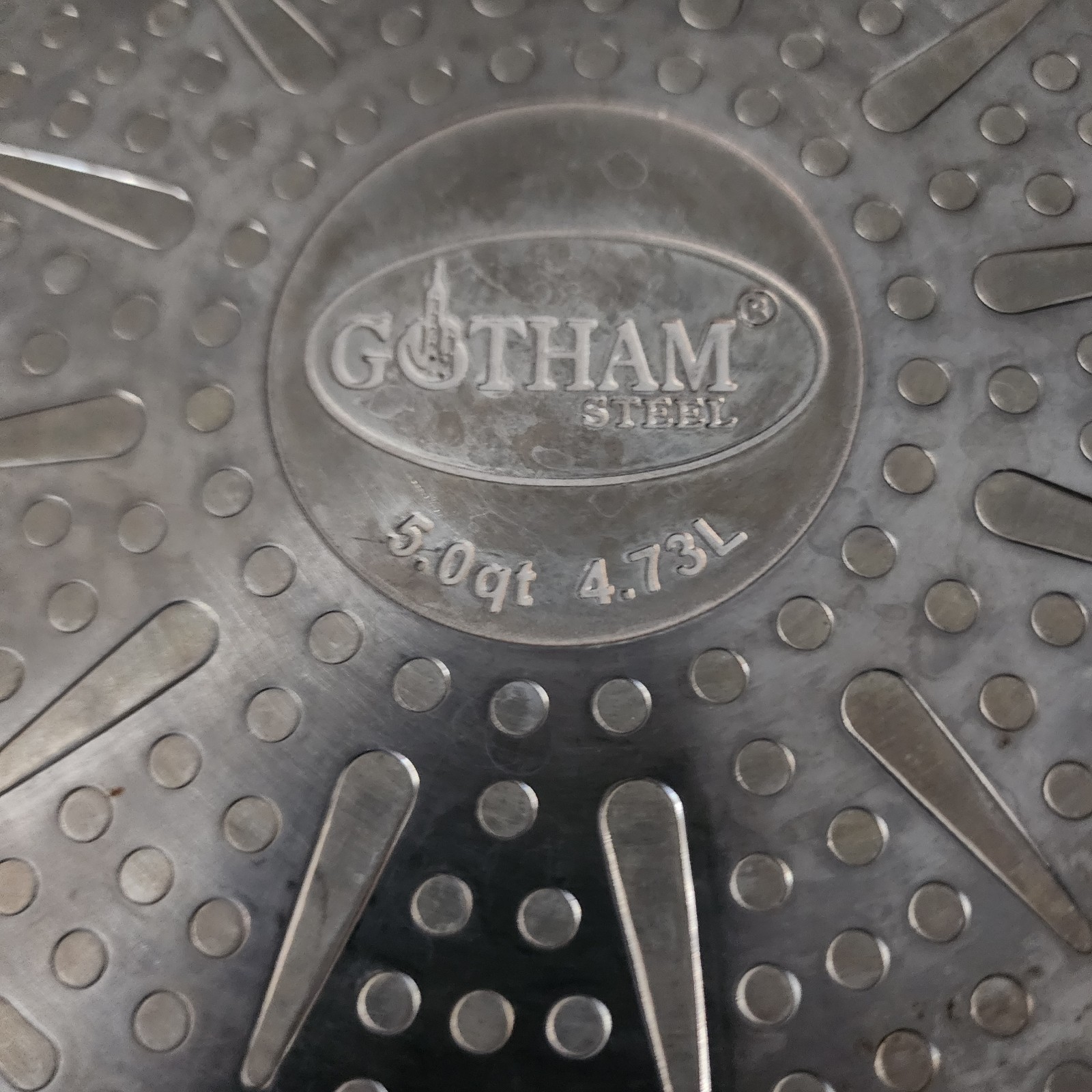 Gotham Steel Hammered Copper Non-Stick Cookware Set – 3 Pieces with Lids