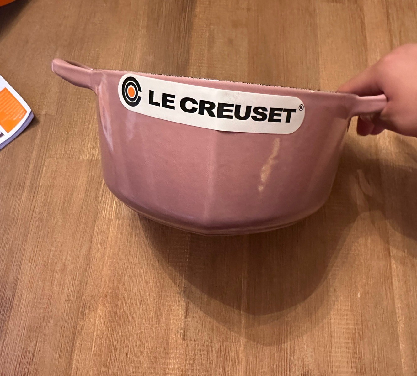 NEW Le Creuset Mauve Pink Traditional Heart Cocotte 20cm 2qt 1.9L