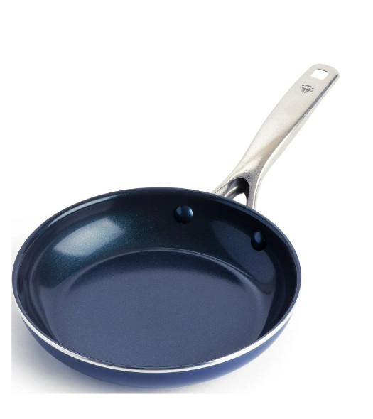 Blue Diamond Ceramic Nonstick Fry Pan/Skillet, 8/10 Inch Frypan