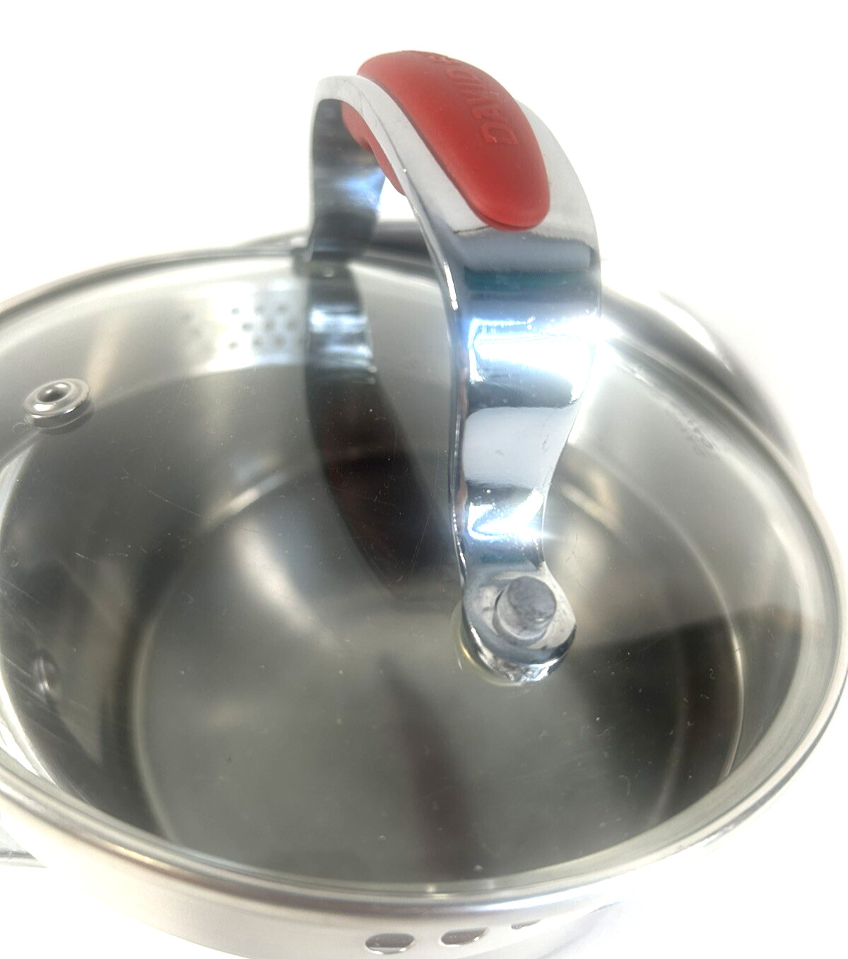 David Burke Gourmet Pro EZ Strain Commercial Grade 1.75 qt Saucepan