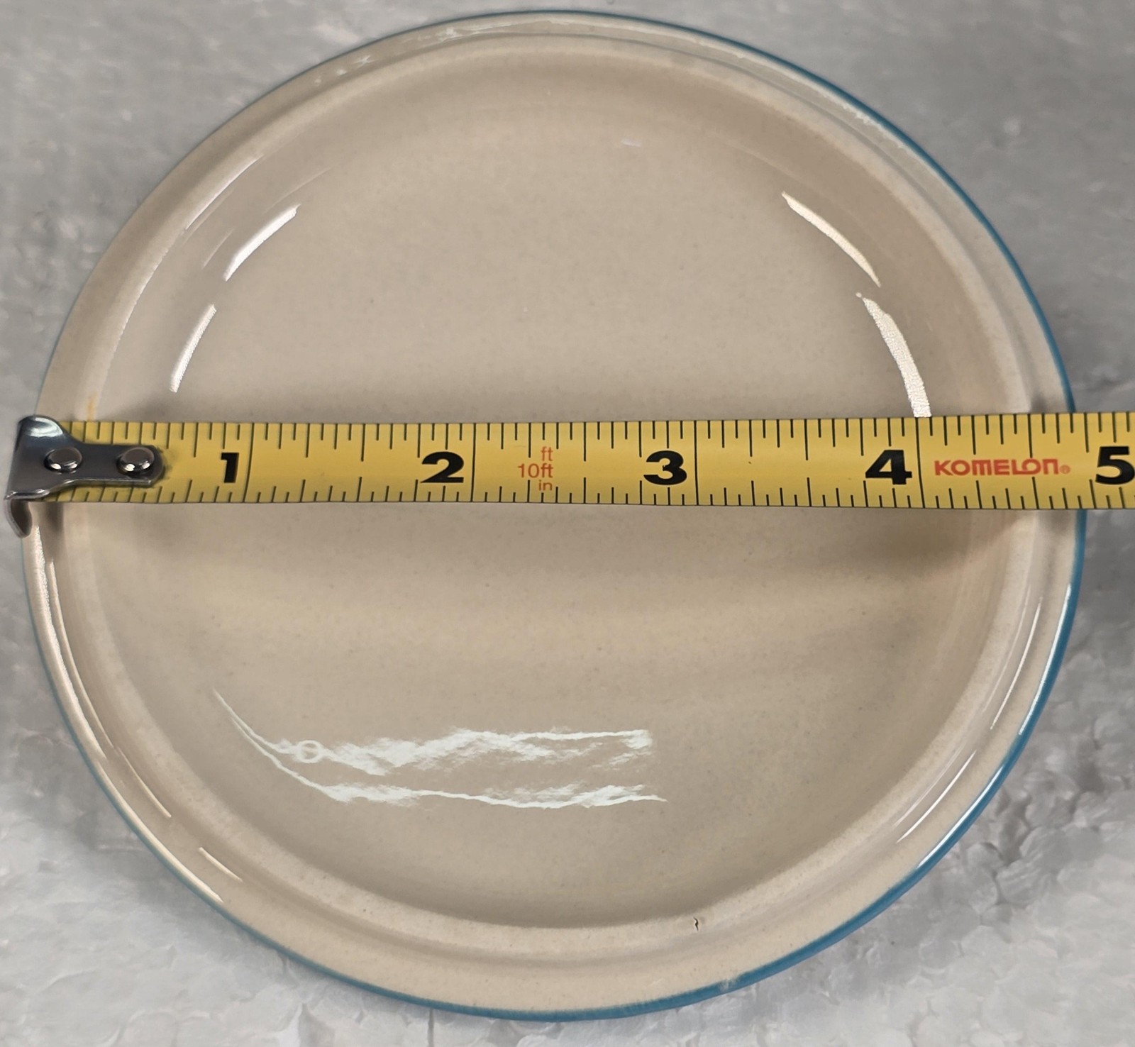 Temp-tations Tara Easter Egg Covered Dish Blue Handles Small 16oz Ceramic Spring