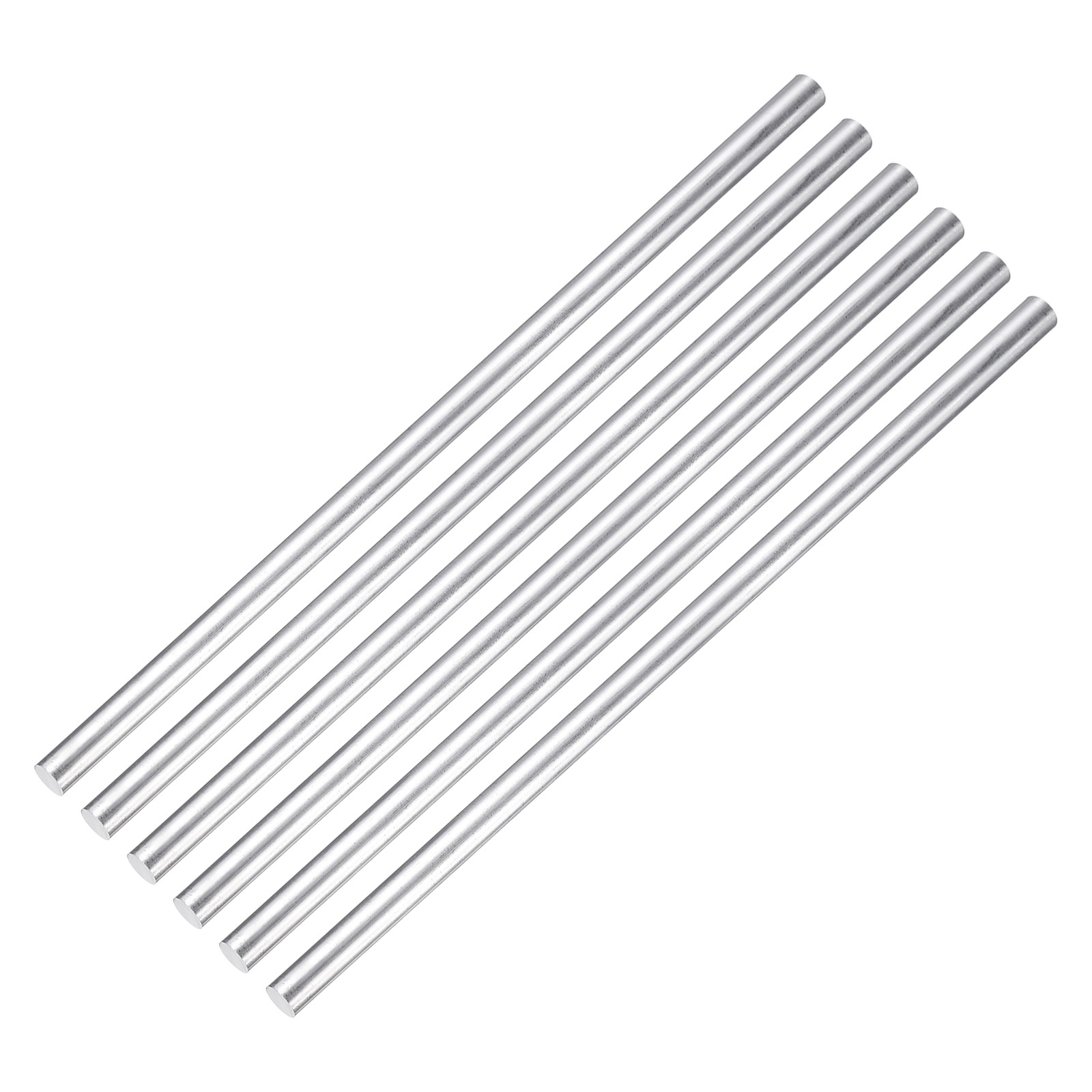 6Pcs 6061 T651 Aluminum Bars, 0.28″x8″ for Solid Round Bars