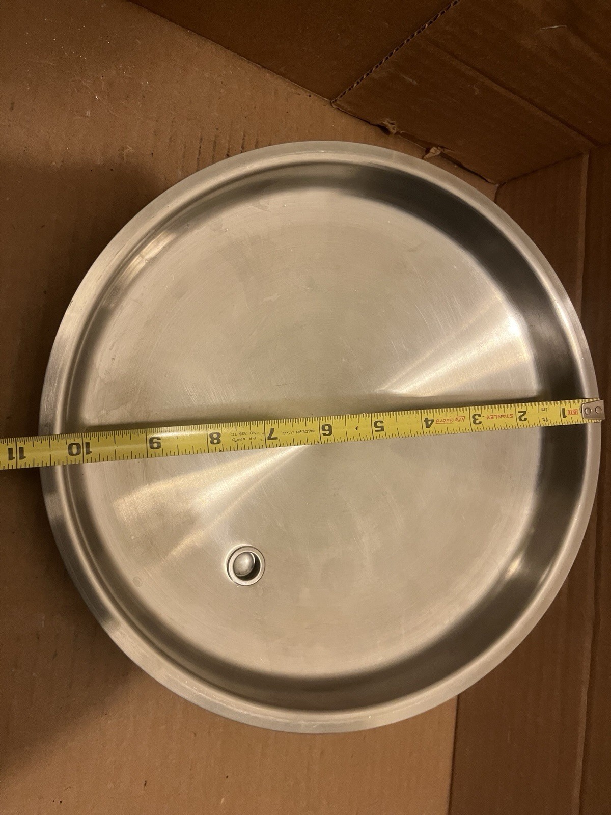 Saladmaster Vapo Lid 10 3/4” Replacement Stainless Steel Steam Vented Lid Only
