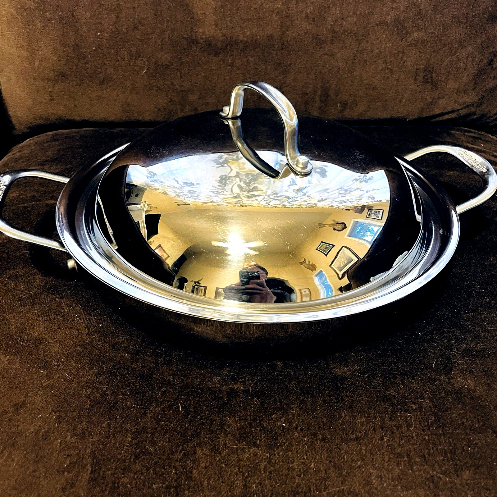 NEW Cuisinart 12″ Everyday Pan with Dome Lid Model 725-30D, Stainless Steel