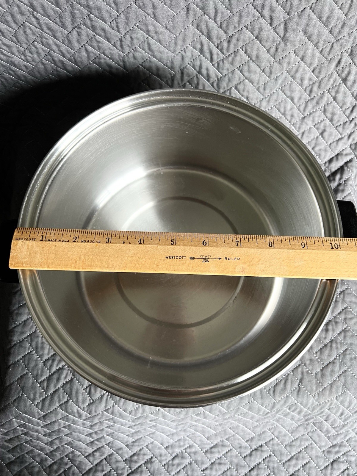 Lifetime Cookware T304 Stainless Steel Custom Designed 6 Qt Stock Pot ✳️ NO LID