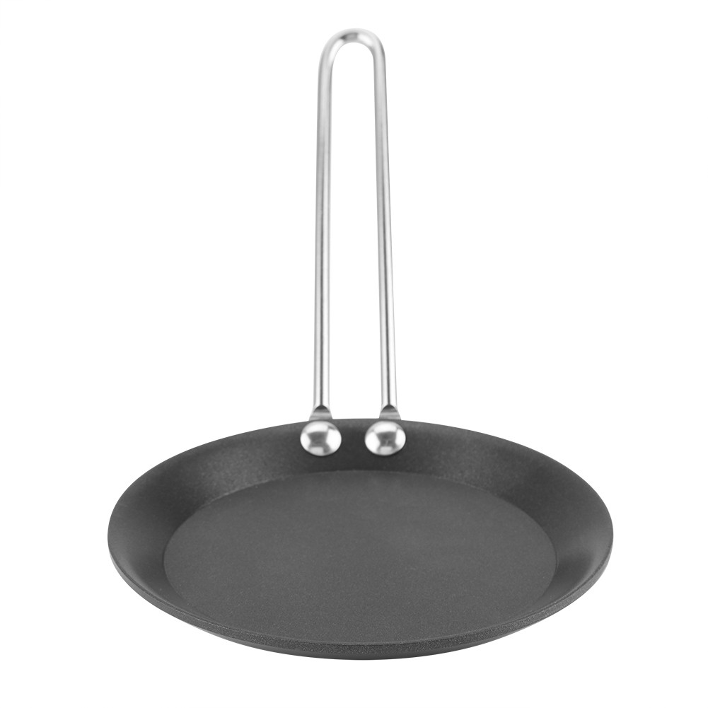 Cute Mini Frying Pan Durable Fast Heating For Household 12cm Cast Iron