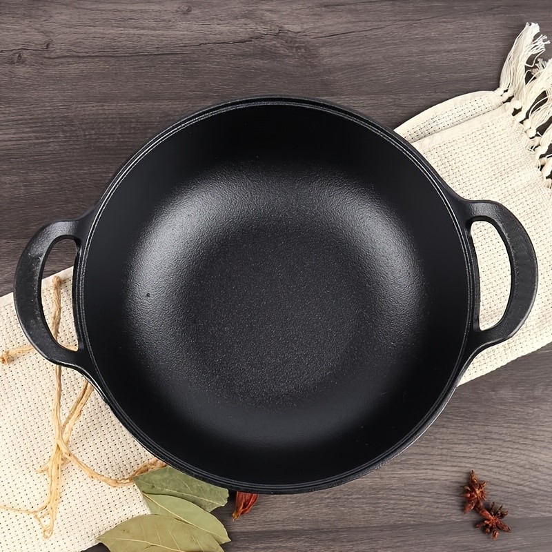 1/2pcs Versatile Pre-Seasoned Cast Iron