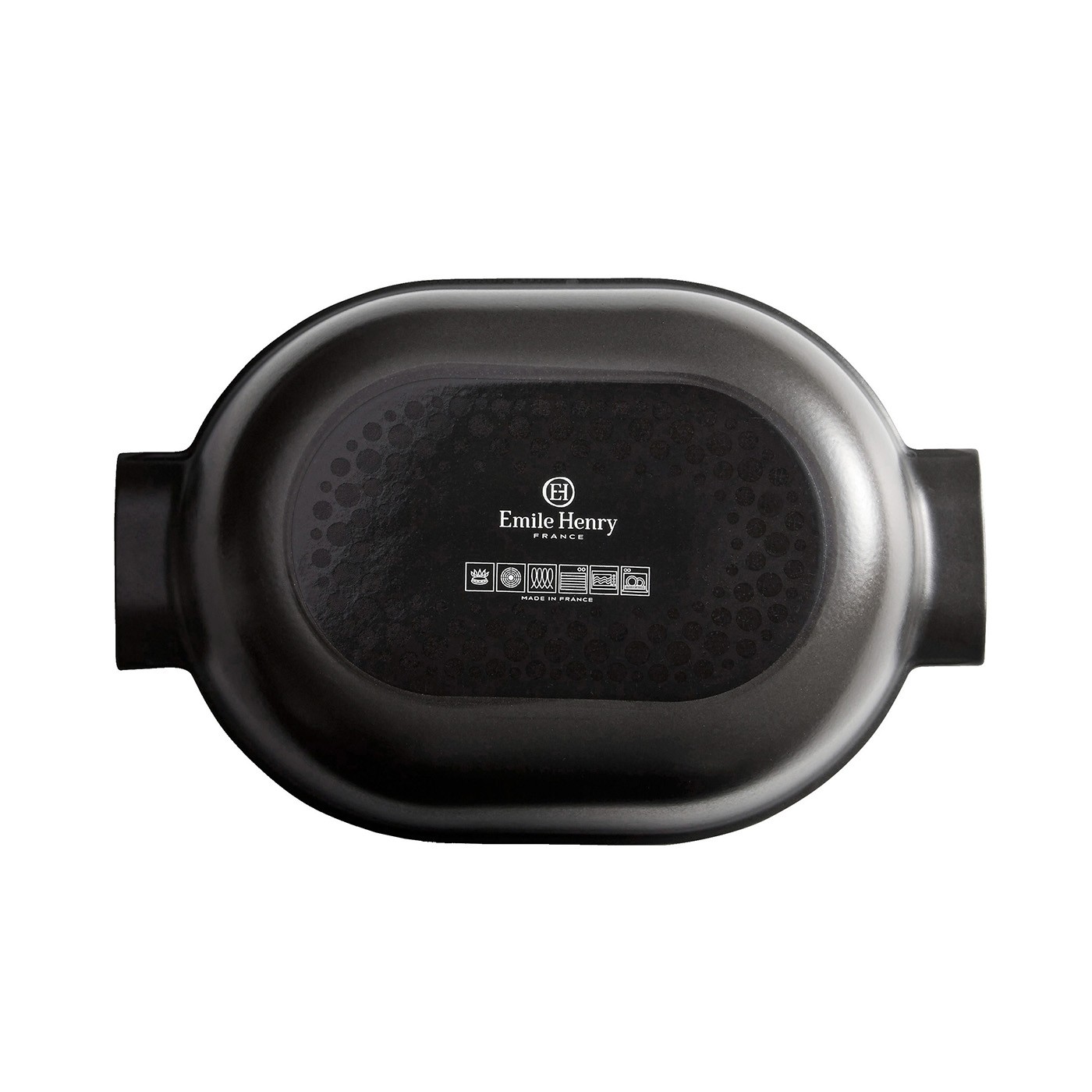 Emile Henry Delight 4.3 Quart Oval Dutch Oven, Slate