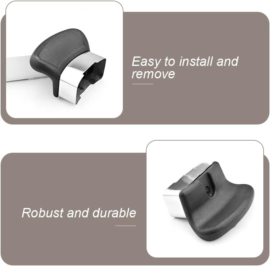 2 Pcs Replacement Handles for Single-Hole Pots and Pans,Pot Short Side Handles S