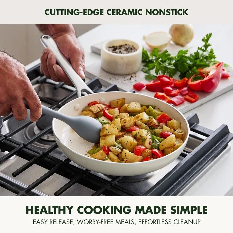 GreenPan 12 Inch Frying Pan Skillet Thermolon Nonstick Healthy Ceramic (NEW)