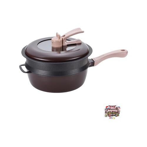 Wahei Freiz Remi Pan Brown Tall Steamer Set Remi♪Hirano RHF-888 Mother’s Day