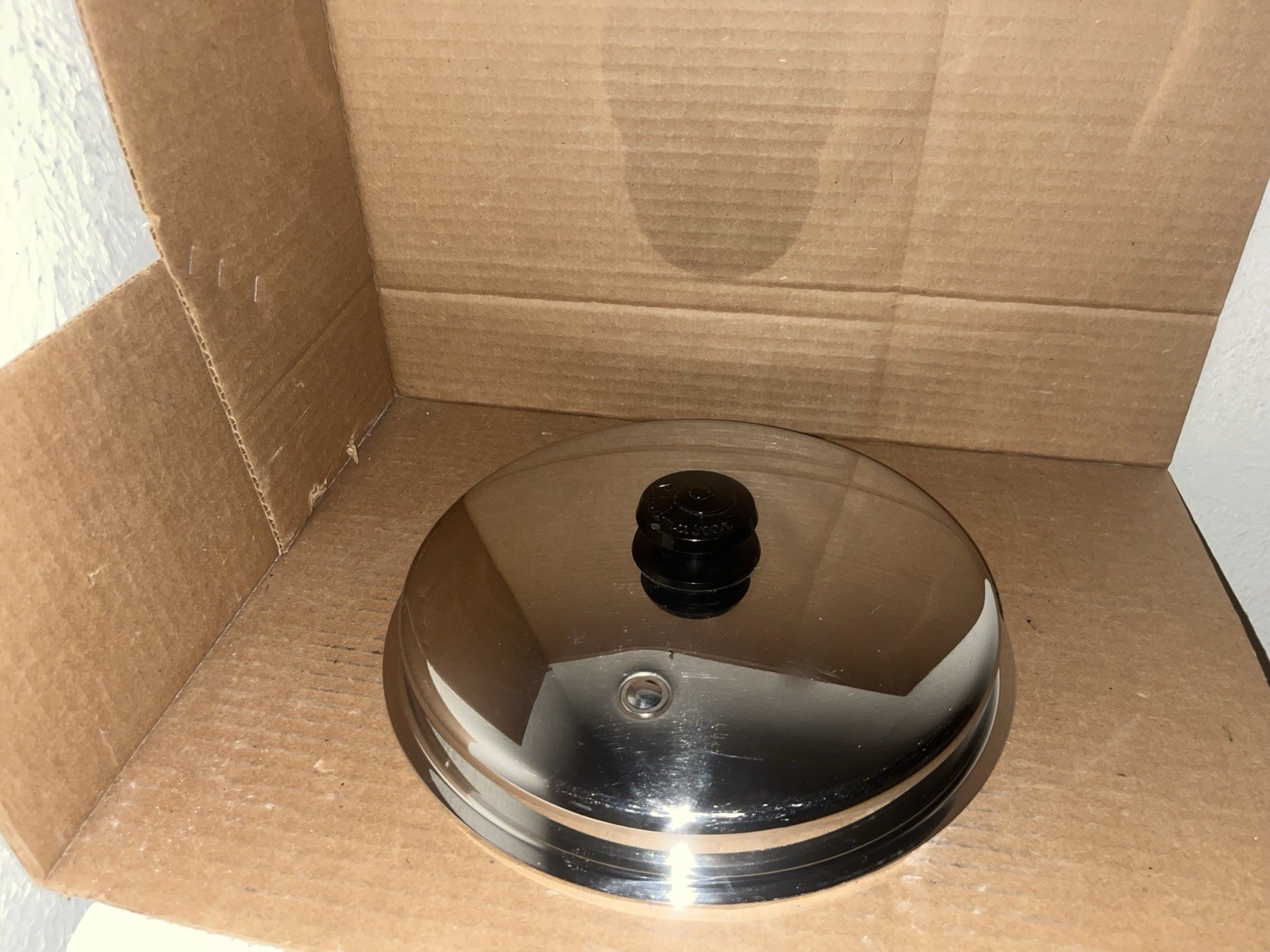 Saladmaster Vapo Lid 10 3/4” Replacement Stainless Steel Steam Vented Lid Only