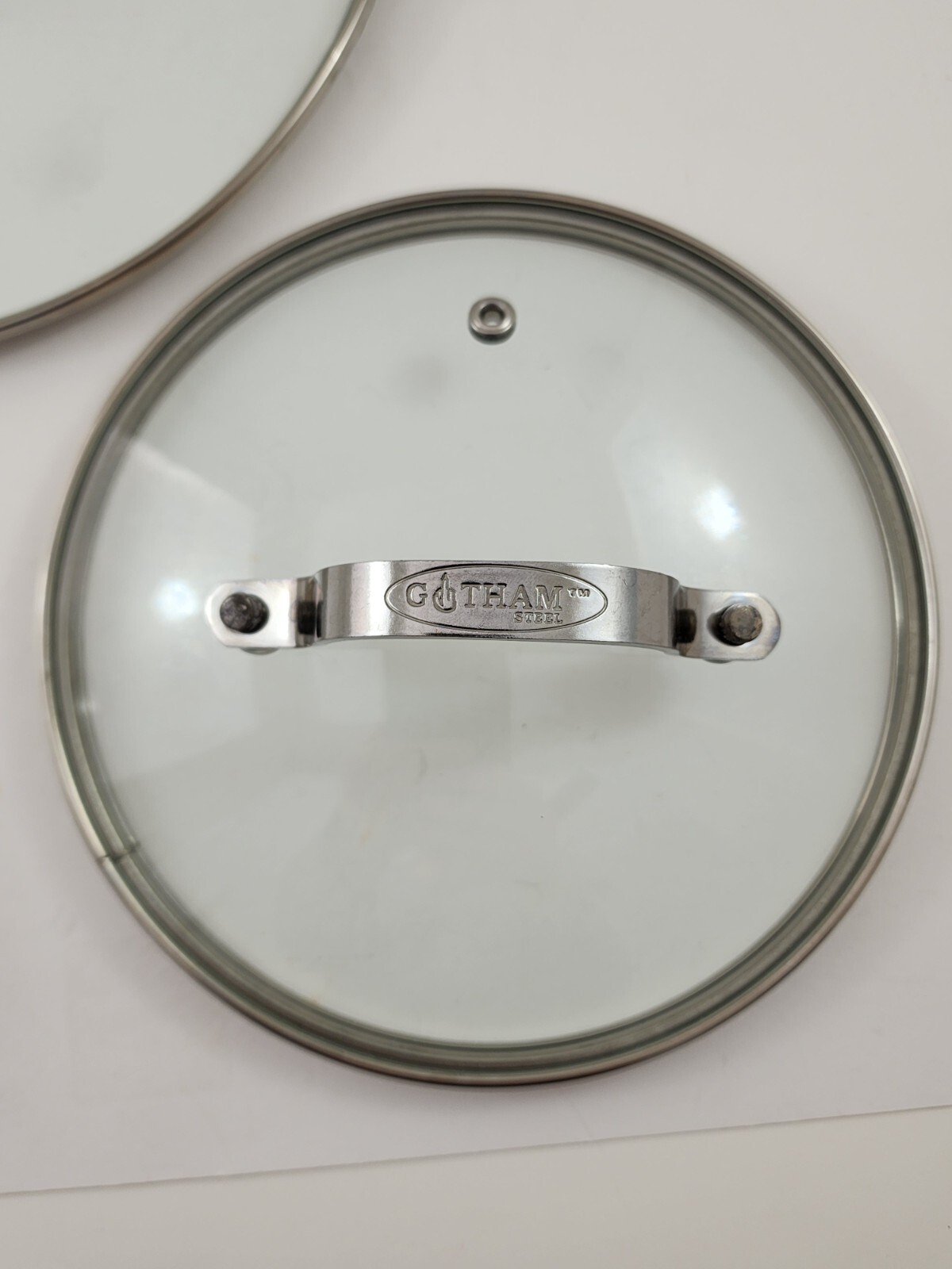 Gotham Steel Replacement Lid 9.25″ 7″ 6″ Tempered Glass Stainless Steel Set 3