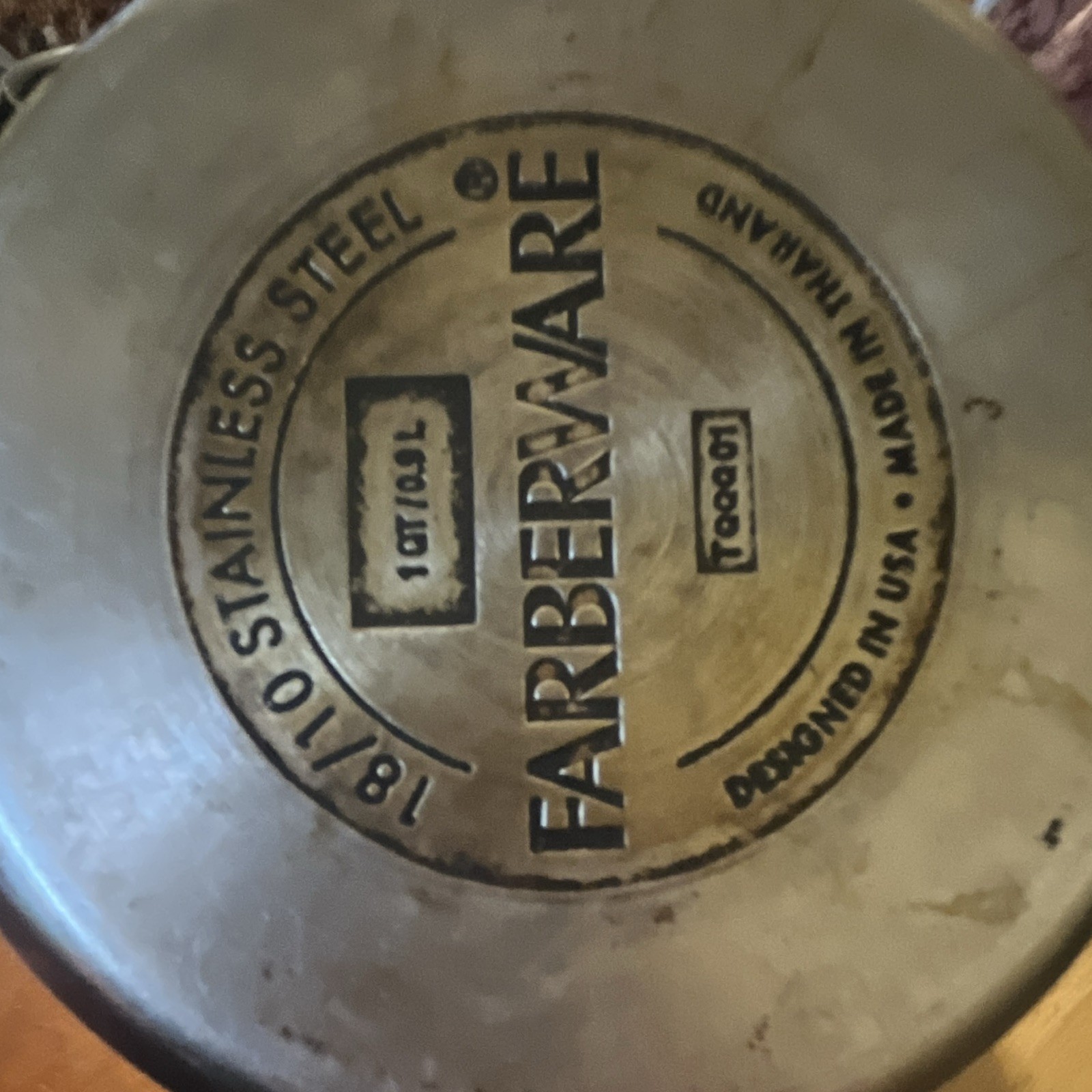 Farberware 18/10 Stainless Steel 2 Qt Saucepan w/ Lid, Long Handle
