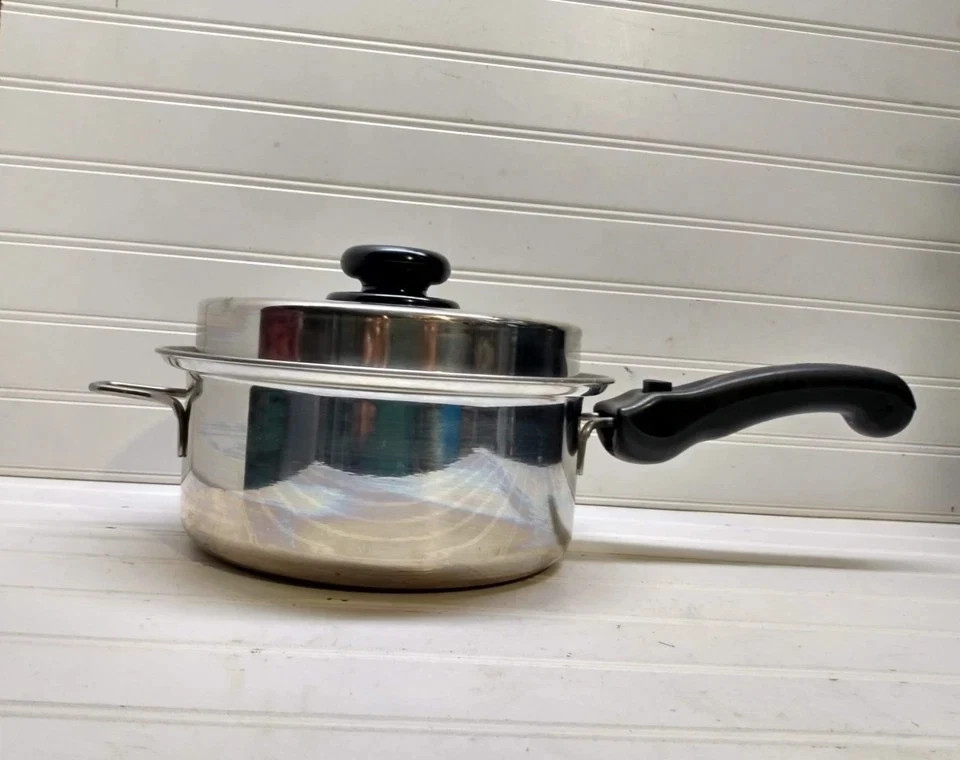 Saladmaster Insert 5Qt TP304S Surgical Steel 10 1/4″ Steamer Colander & Lid