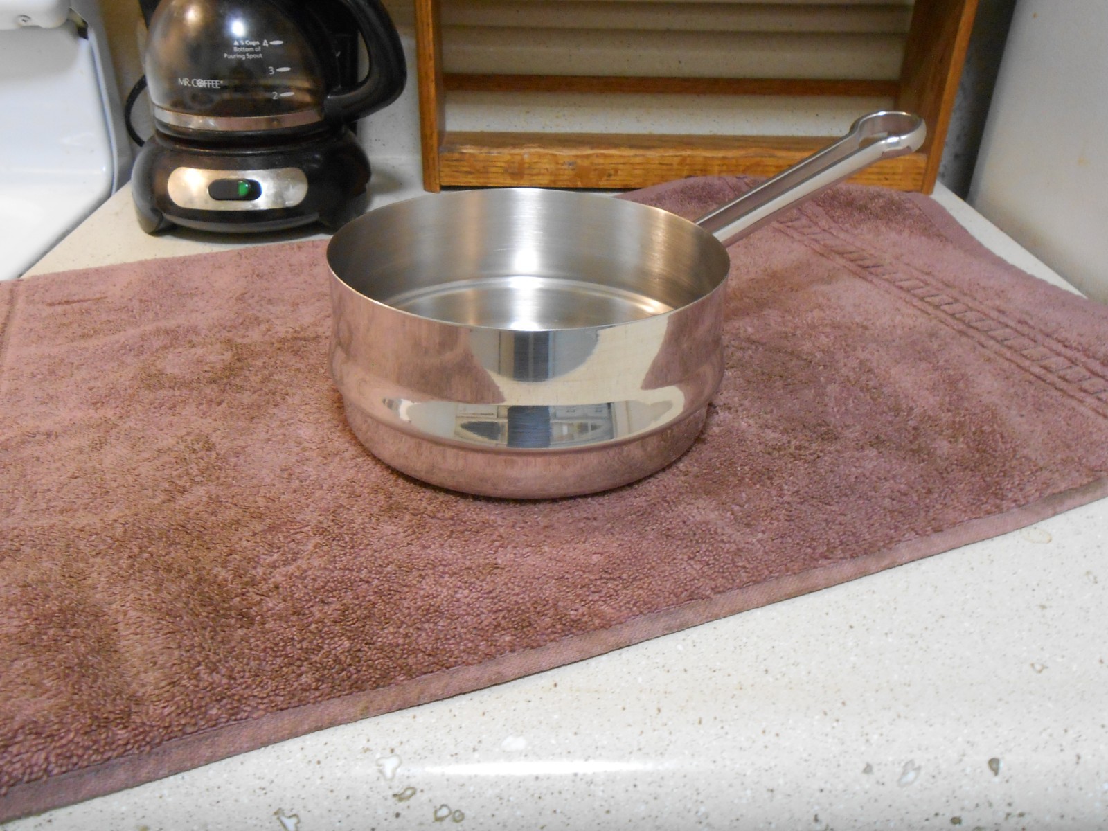 REVERE PRO-LINE Steamer Insert (fits 1 1/2 qt. pots, 6 3/8″) Stainless VERY NICE