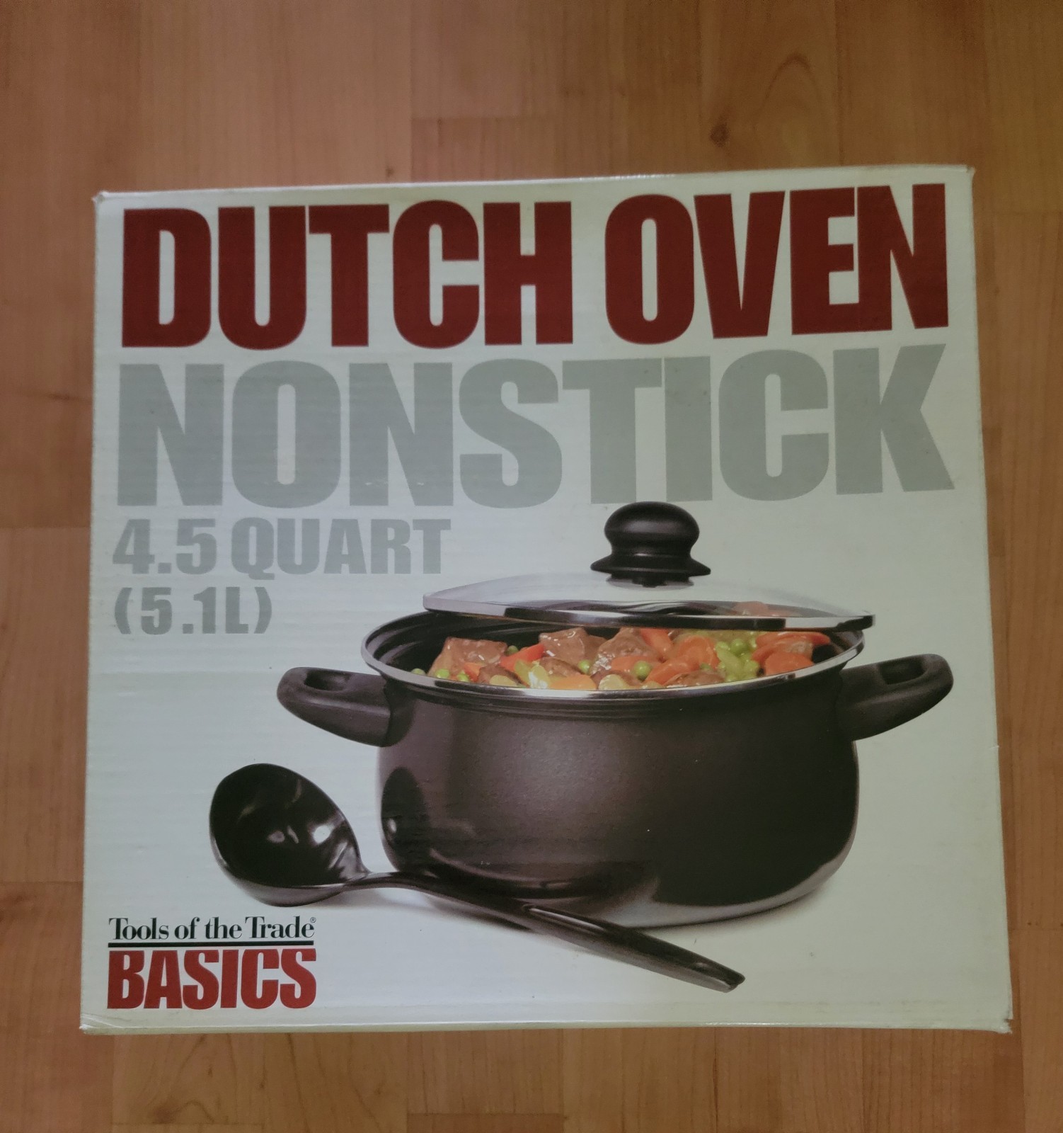 Macy & Co Tools of the Trade 6.5 Qt Covered Dutch Oven Pot with Lid
