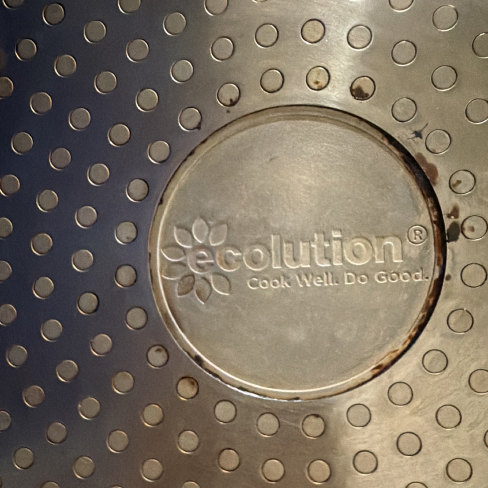 Ecolution Copper 12″ Nonstick Aluminum Round Frying Pan Skillet Gas/Electric