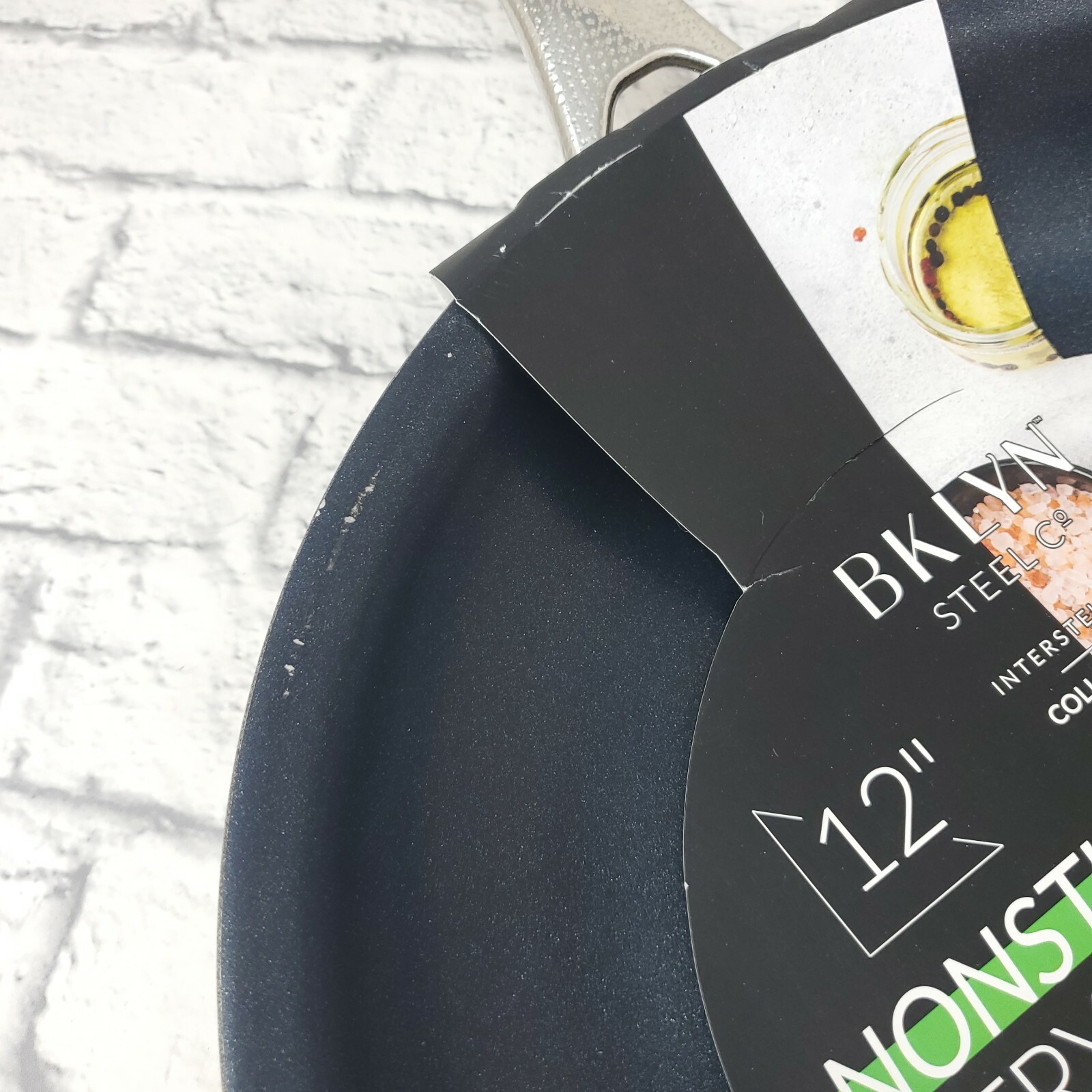 BKLYN Steel Co. Interstellar Flared Sparkle Cookware Aluminum Fry Pan 12″