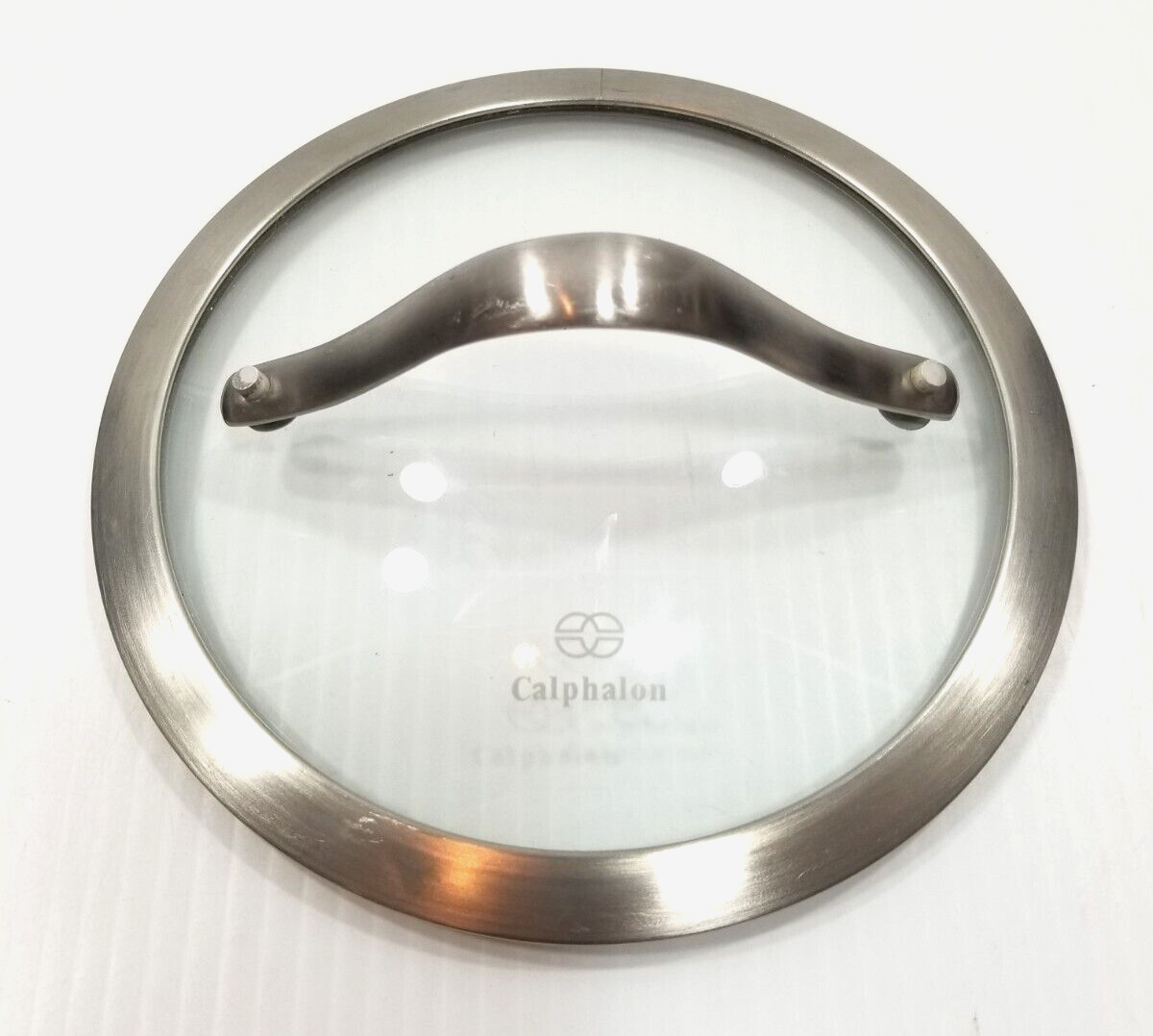 Calphalon Lid Replacement Inner Rim 6 5/8″ Outer 7 1/4″ Stainless Steel Glass