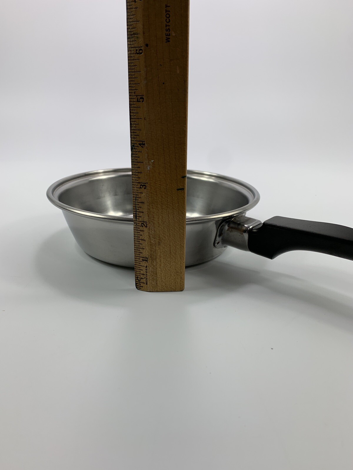 Vintage Flint Arrowhead EKCO Stainless Steel Radiant Heat Core 7″ Skillet 362