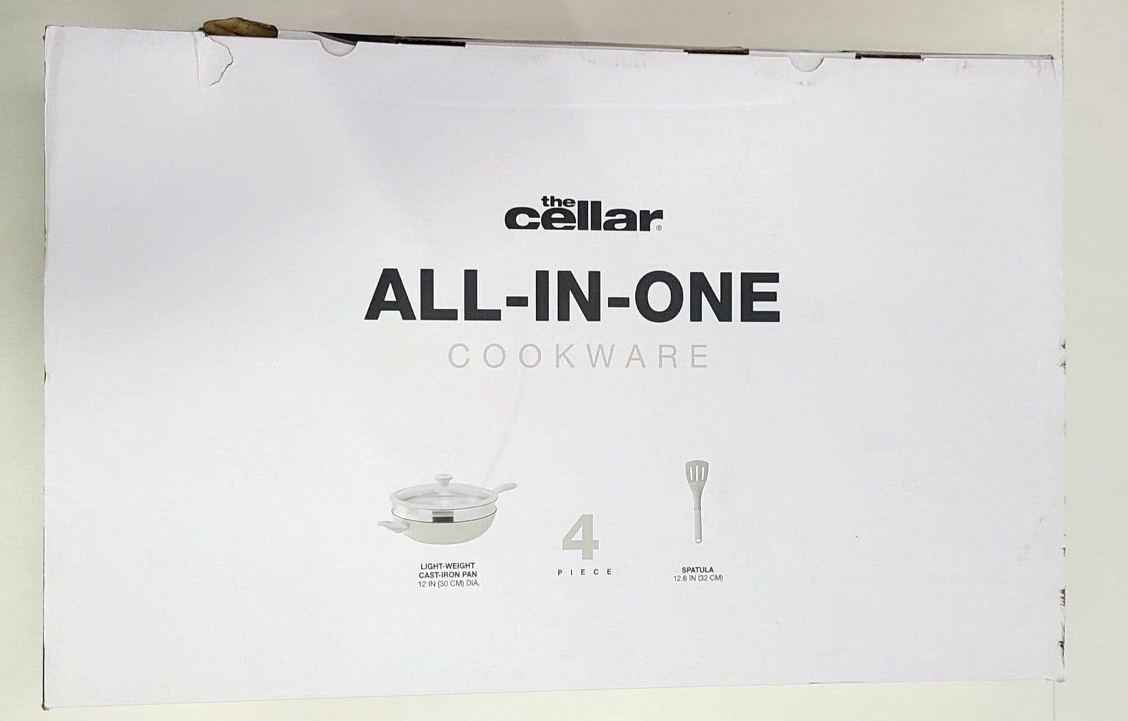The Cellar All In One Cookware 4 Piece Pan Silver