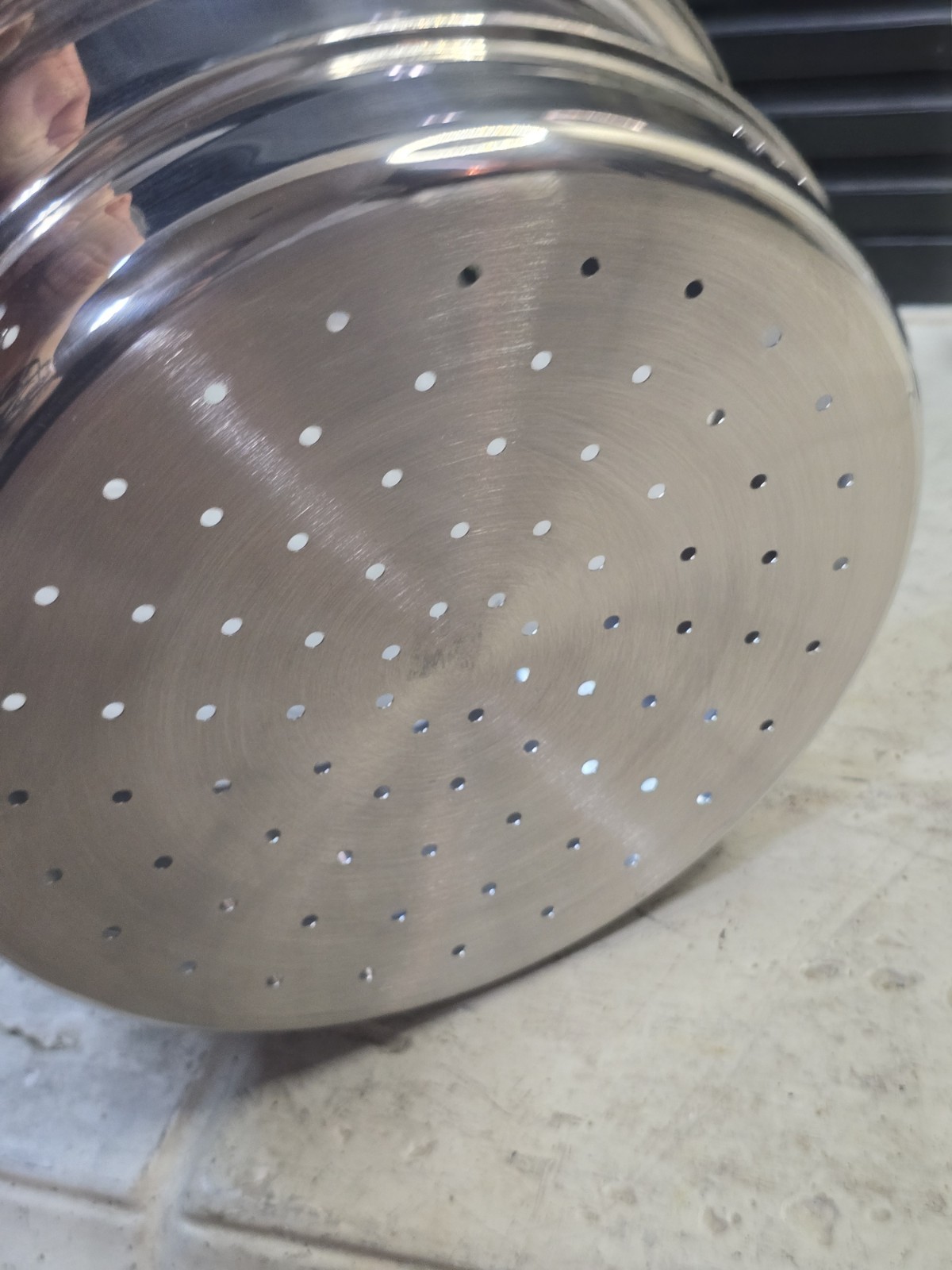 Anway Queen 18/8 Colander Strainer Insert Replacement Part No Handle