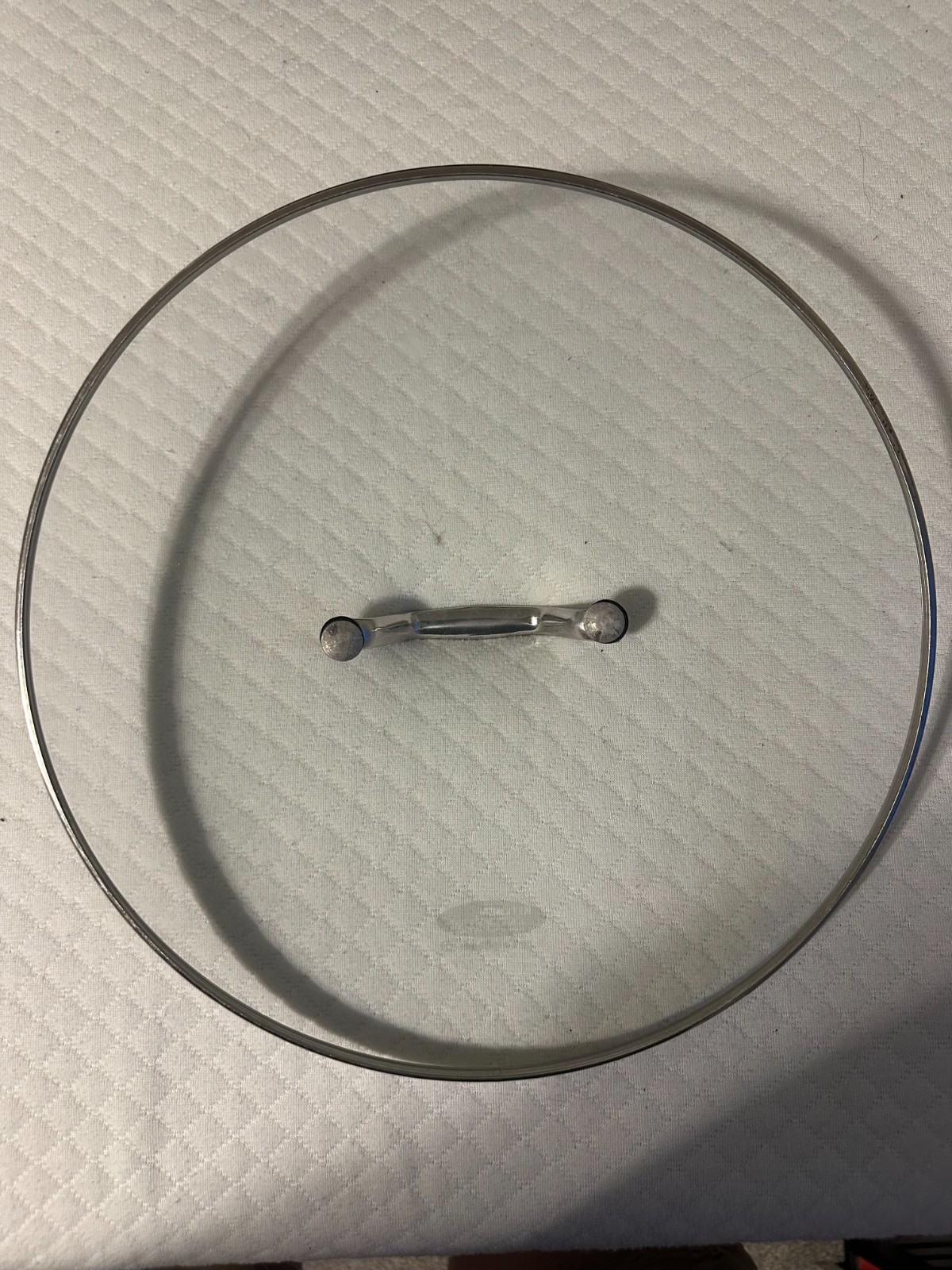 12″ Cuisinart Kitchen Essentials Lid for 7 Inch Pot Glass And Stainless Steel