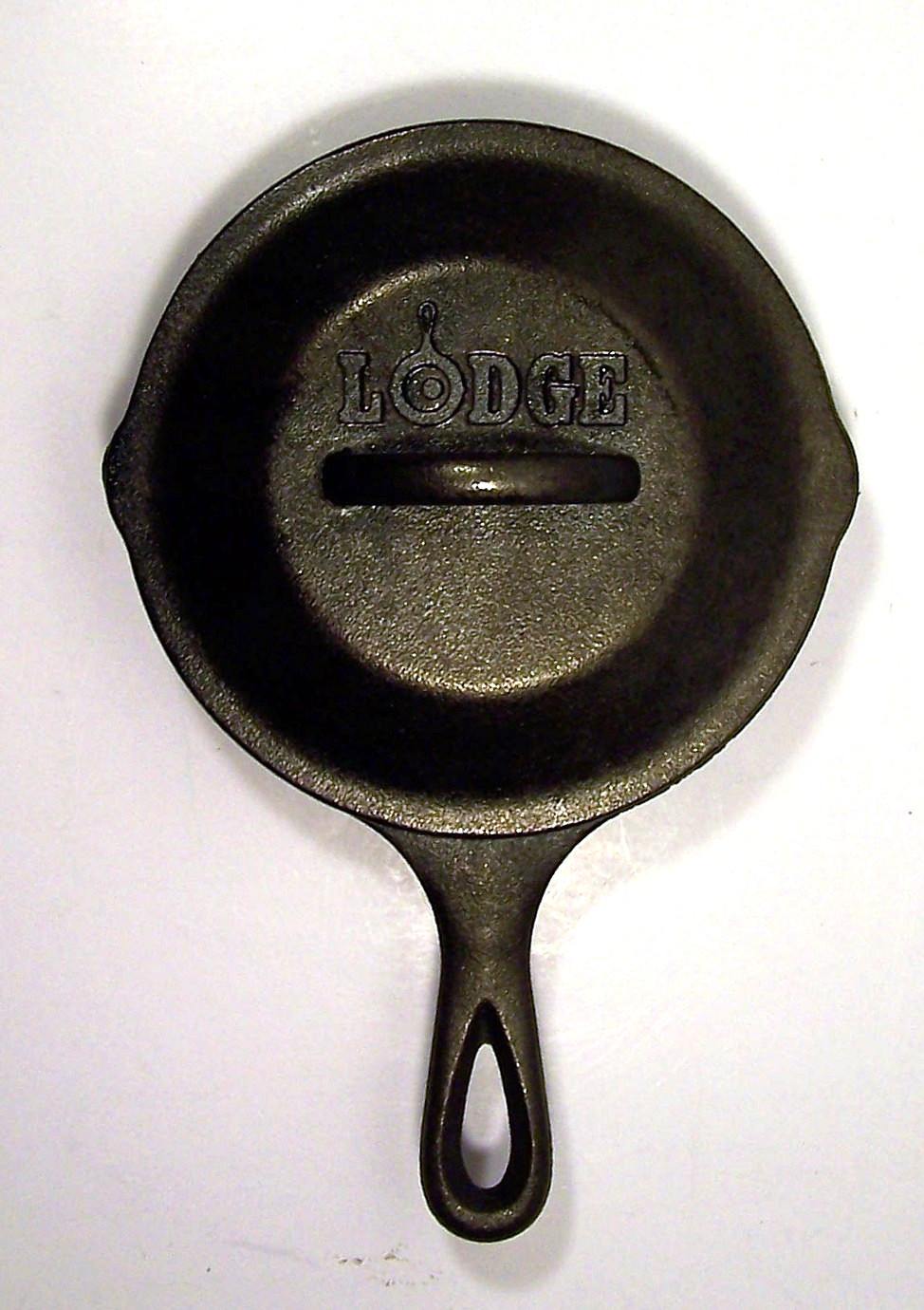 LODGE No. 7 Cast Iron Skillet, Frying Pan 3SK + Lid 3SC Pre Seasoned Clean USA
