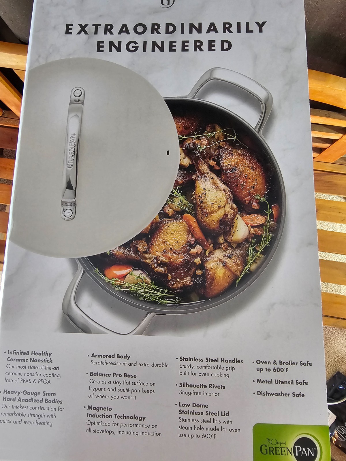 GreenPan GP5 14-Piece Ceramic Nonstick Cookware Set