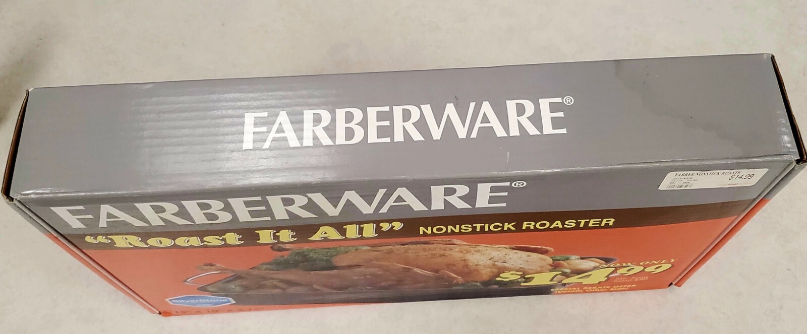 Faberware Dupont SilverStone Roast It All Non Stick Roasters Open Box Unused