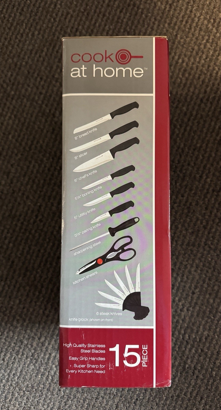 Cook At Home 15pc Cutlery Set & 2pc Roasting Pan NIB