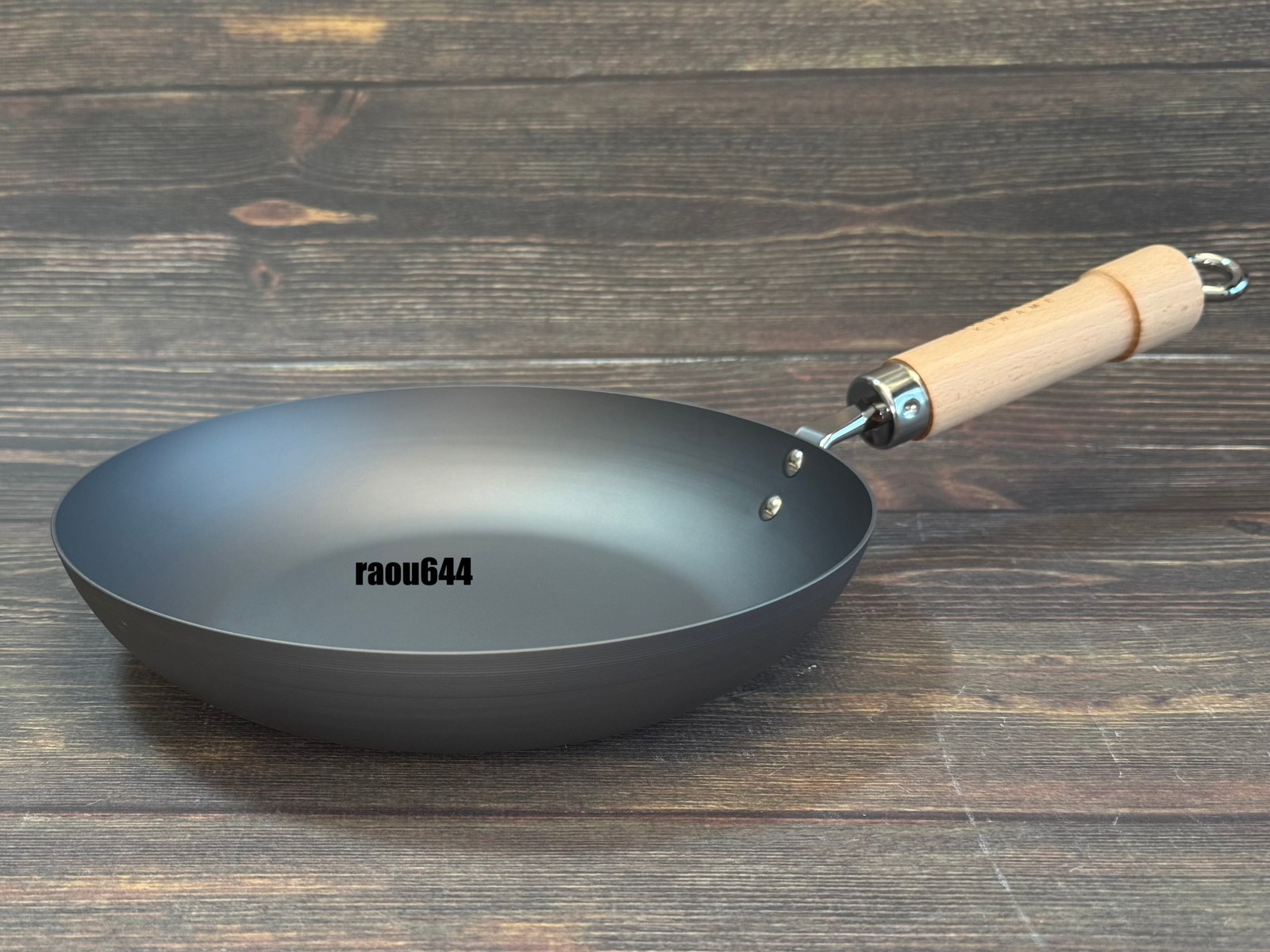 River Light Iron Stir-Fry Pot Kiwame Japan 28cm IH Compatible Wok made in Japan