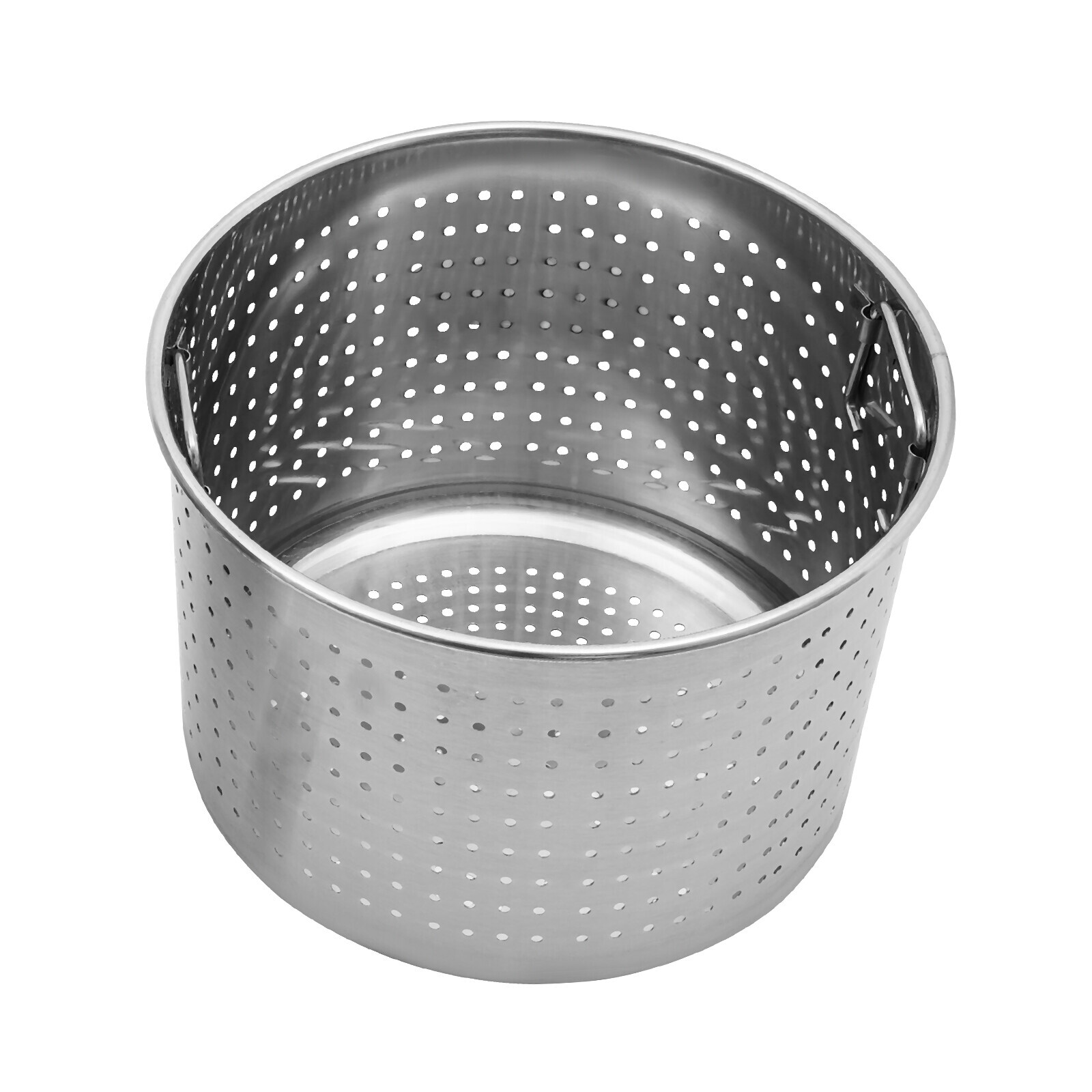 78 QT Stainless Steel Seafood Boil Pot With Basket Heavy Duty Cooking Pot W/ Lid