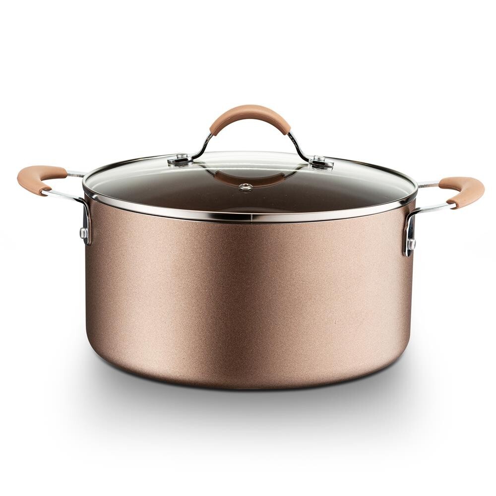 NutriChef Dutch Oven Pot w/ Lid-Non-Stick High-Qualified for NCCW14S & NCCW20S