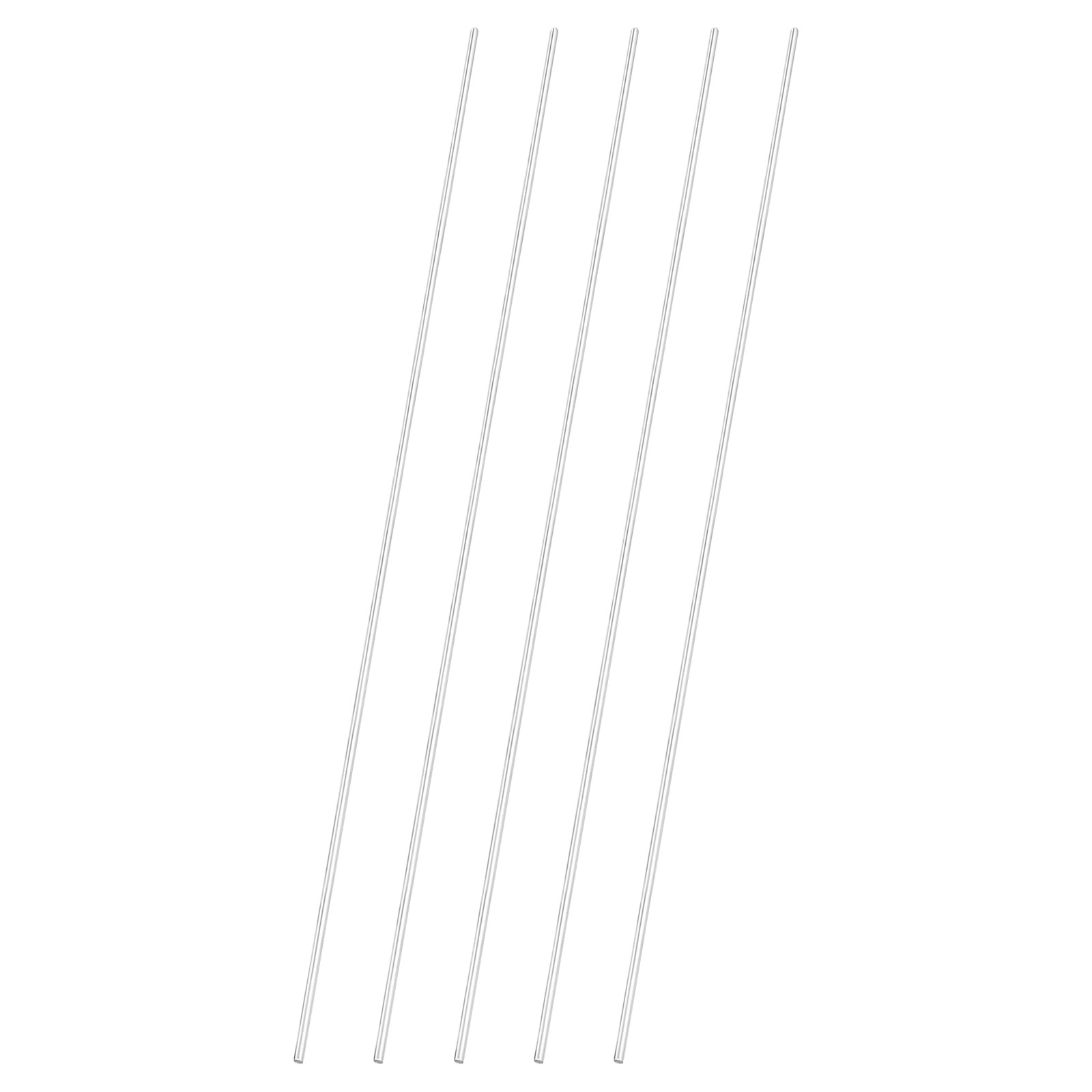 5 304 Stainless Steel Round Bars, 1/8″ x 14″, General Purpose