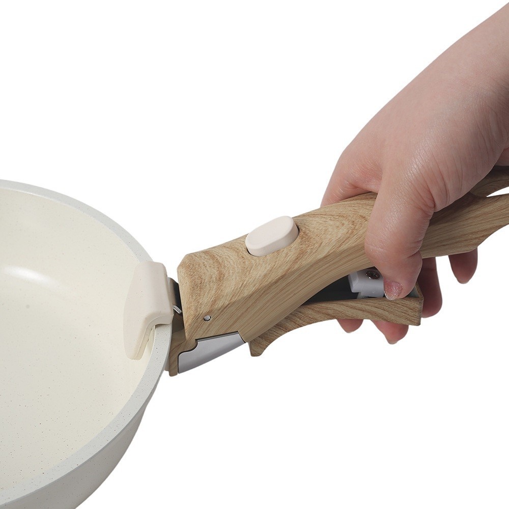 Wood Like Removable Handle for Cookware 1/2pcs Bakelite Plastic 19×5.5×4.5cm