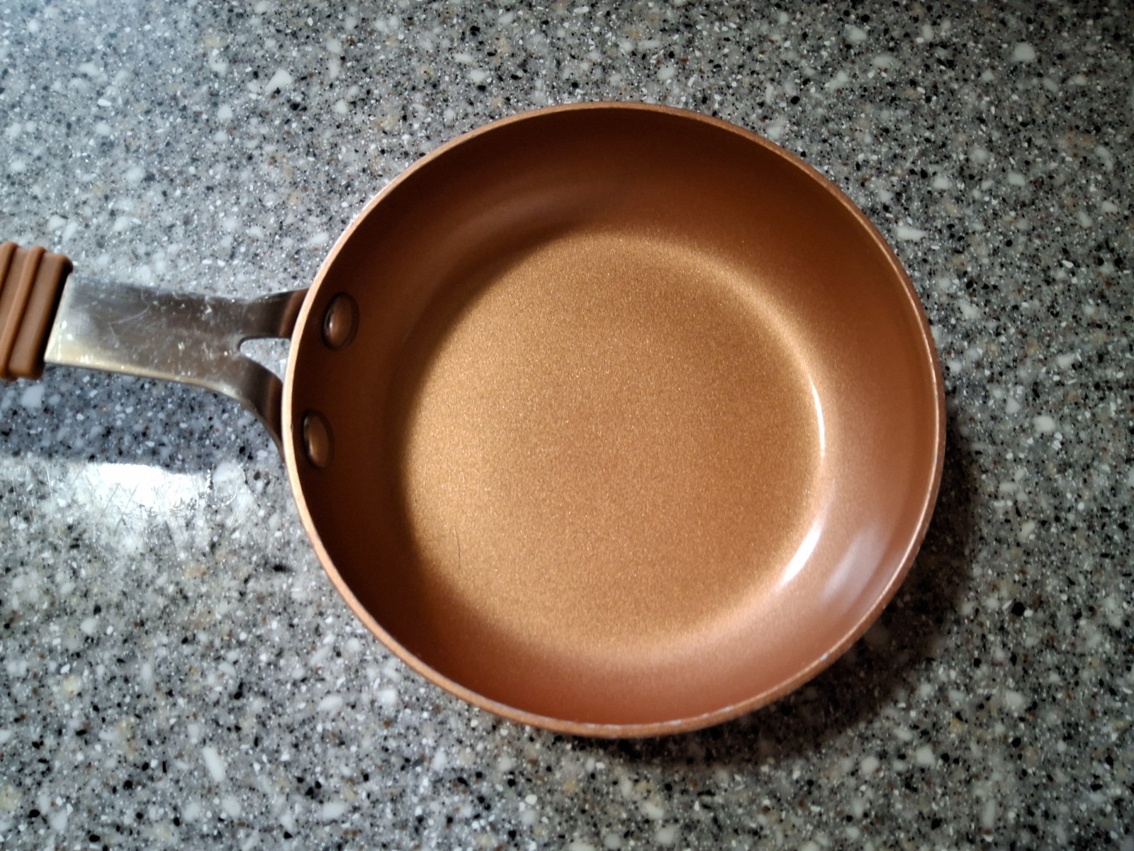 Rare Copper Chef 5 inch mini egg frying Pan As Seen On TV