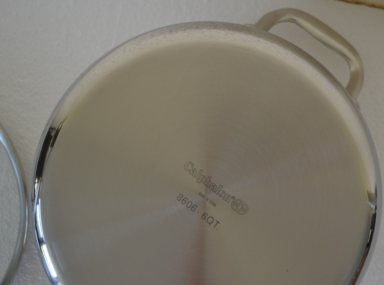 Calphalon Tri-Ply Stainless Steel 6Qt. StockPot with Lid